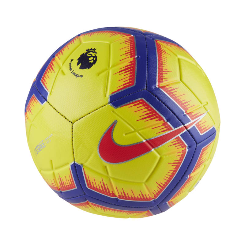 Ballon de football Premier League Strike - Jaune