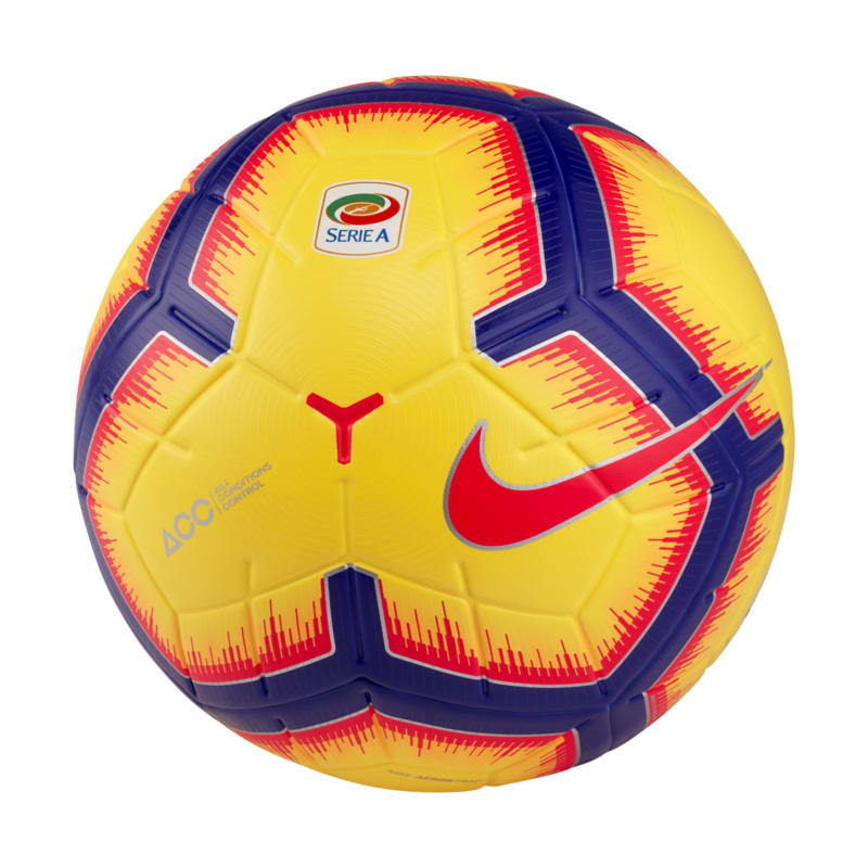 Ballon de football Serie A Merlin - Jaune
