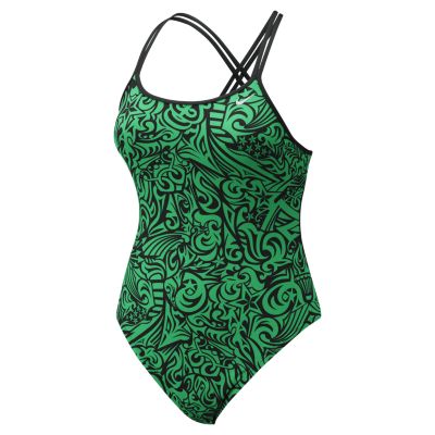 Nike Nike Tribal Beat Spider Back Womens Tank Swimsuit Reviews 