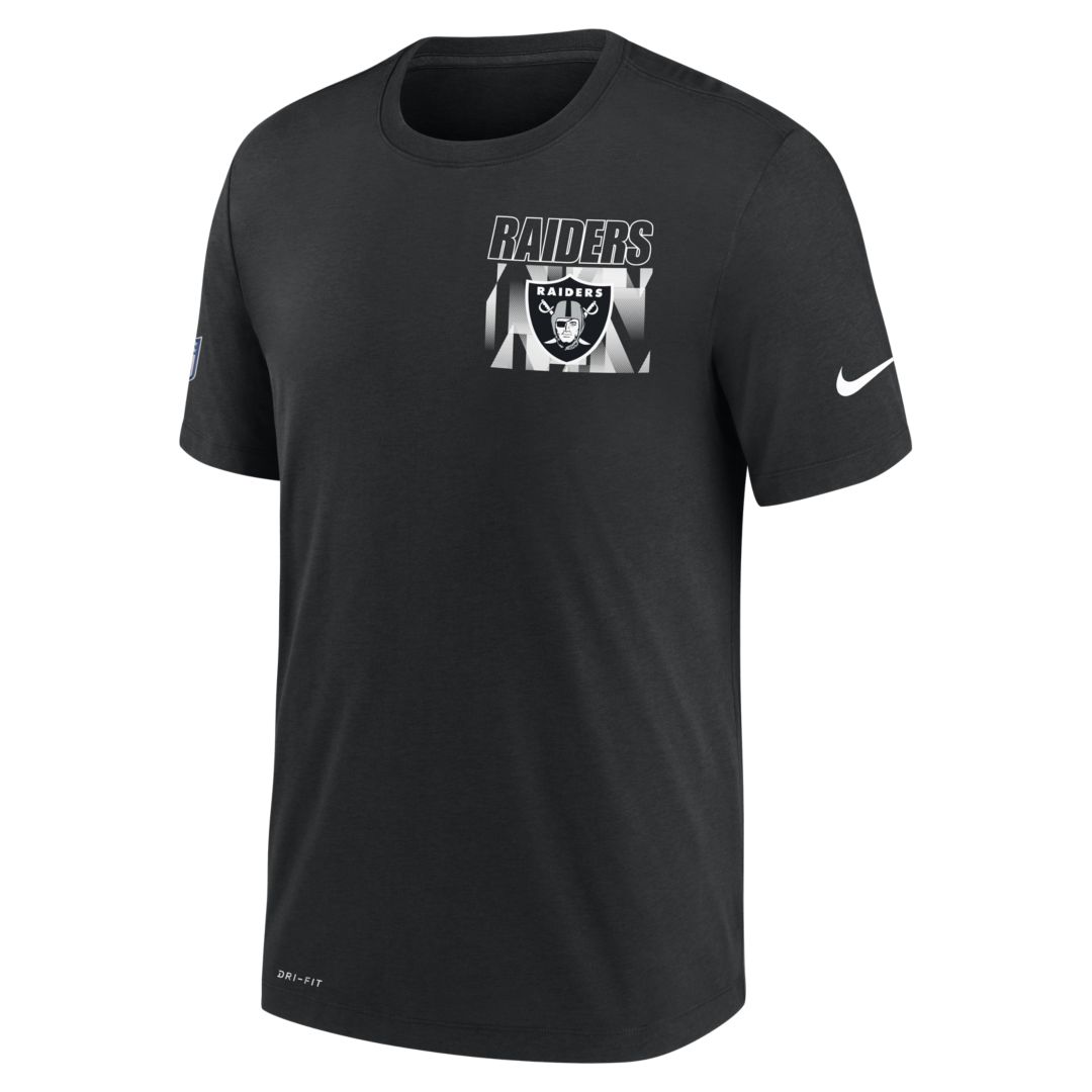 Nike Dri-FIT Facility (NFL Las Vegas Raiders) Men's T-Shirt Size L ...