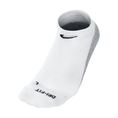  Nike Dri FIT Half Cushion No Show Socks (Large/3 