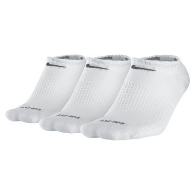  Nike Dri FIT Half Cushion No Show Socks (Large/3 