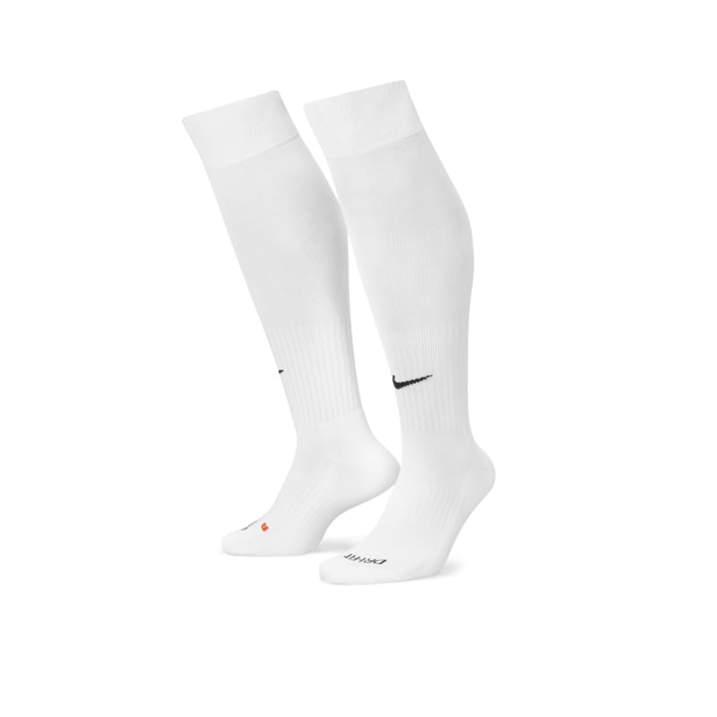 Nike Classic 2 Medias de fútbol con amortiguación - Blanco