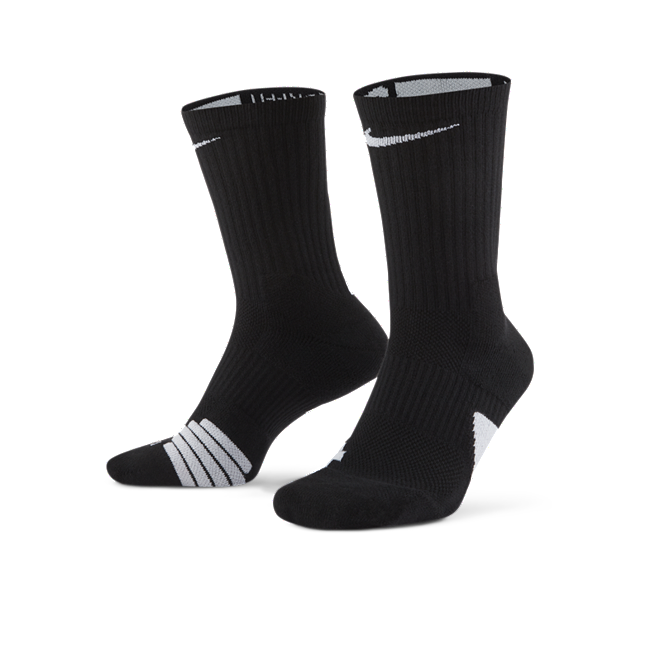 Image of Nike Elite Crew Basketball Socks - Noir