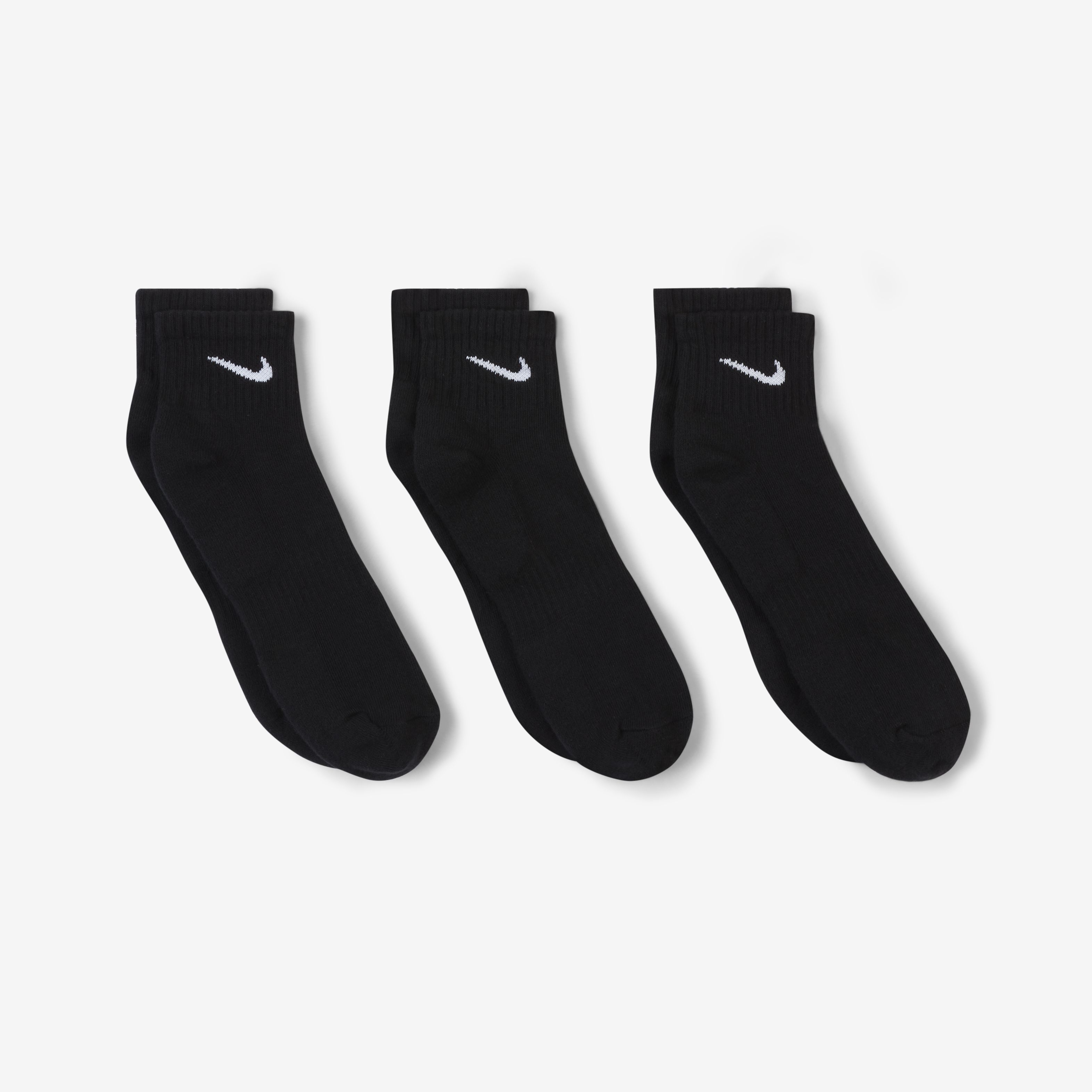 Nike Everyday Cushioned Socks, NEGRO, hi-res