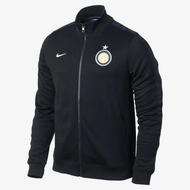 Pusat Jersey: Jacket Inter Milan N98 Black 2013-2014