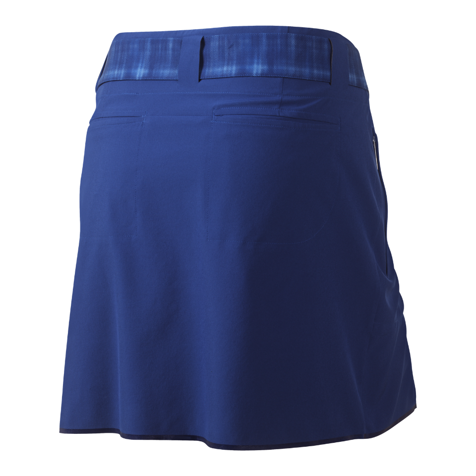 Nike Golf Womens Convertible Skirt Shorts Skort Belt UV $80 Blue 
