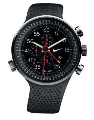  Nike Heritage Alarm Chrono Leather Watch