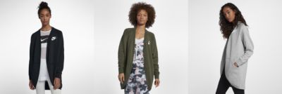 nike plus size rally cardigan women