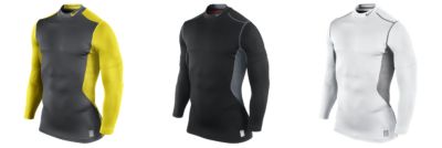 nike pro combat hyperwarm fitted dri fit max shield