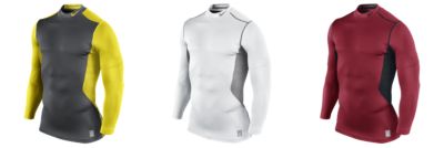 nike pro combat hyperwarm fitted dri fit max shield