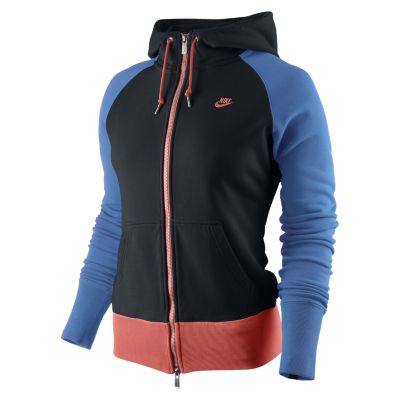 Nike Nike AW77 French Terry Full Zip Womens Hoodie  