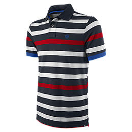 Polo a righe Nike Grand Slam Classic   Uomo 404455_475_A