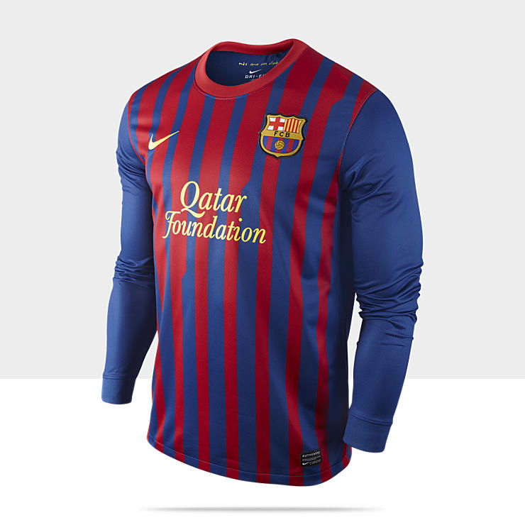    12 FC Barcelona Official Home Mens Football Shirt 419878_486_A