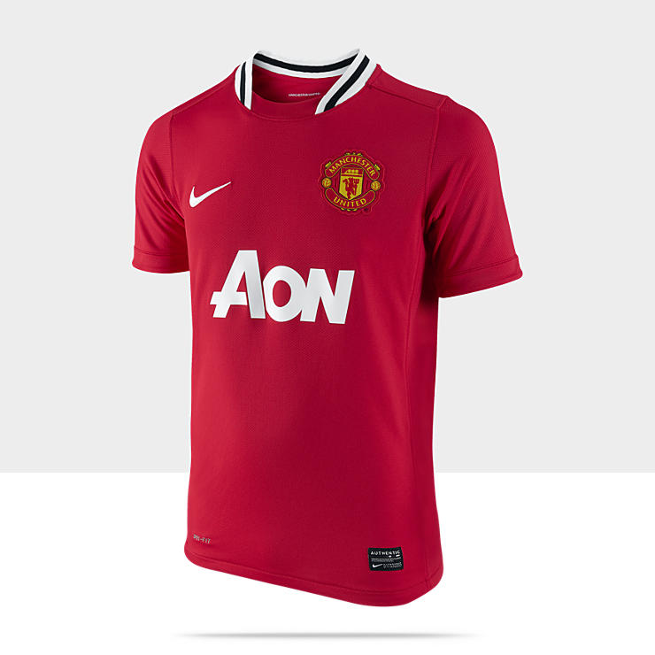   united football club official home 8y 15y boys football shirt £ 38 00