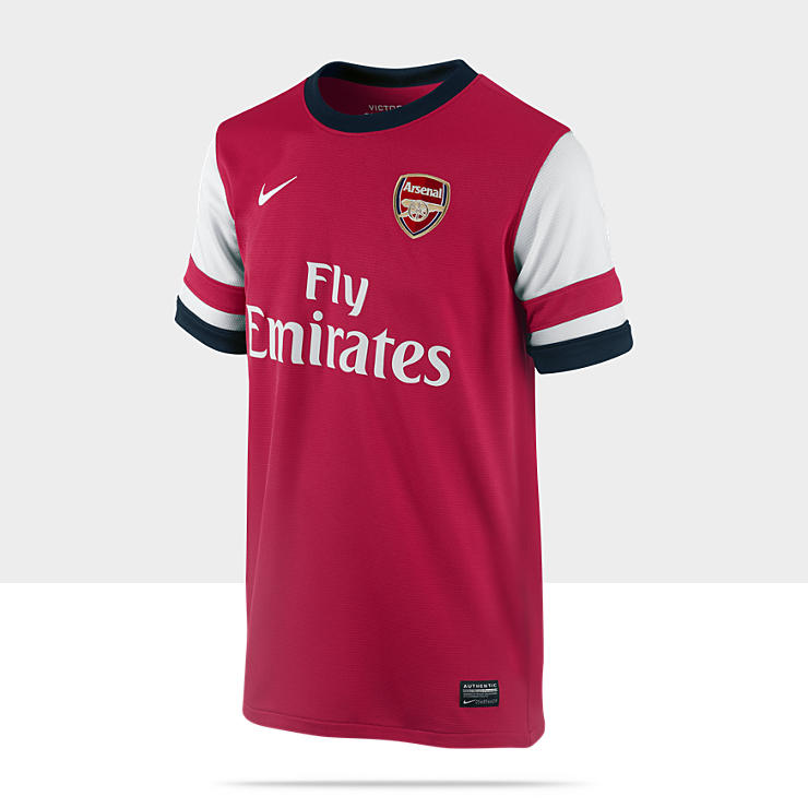  2012/13 Arsenal Replica Short Sleeve (8y 15y) Boys 