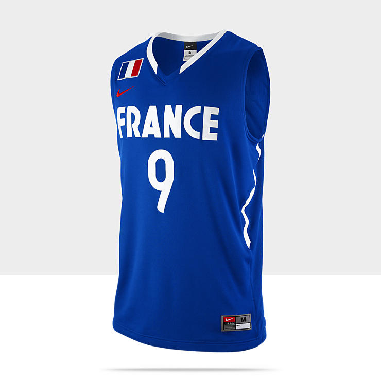 Camiseta de baloncesto Nike Twill (France)   Hombre   Tony Parker 
