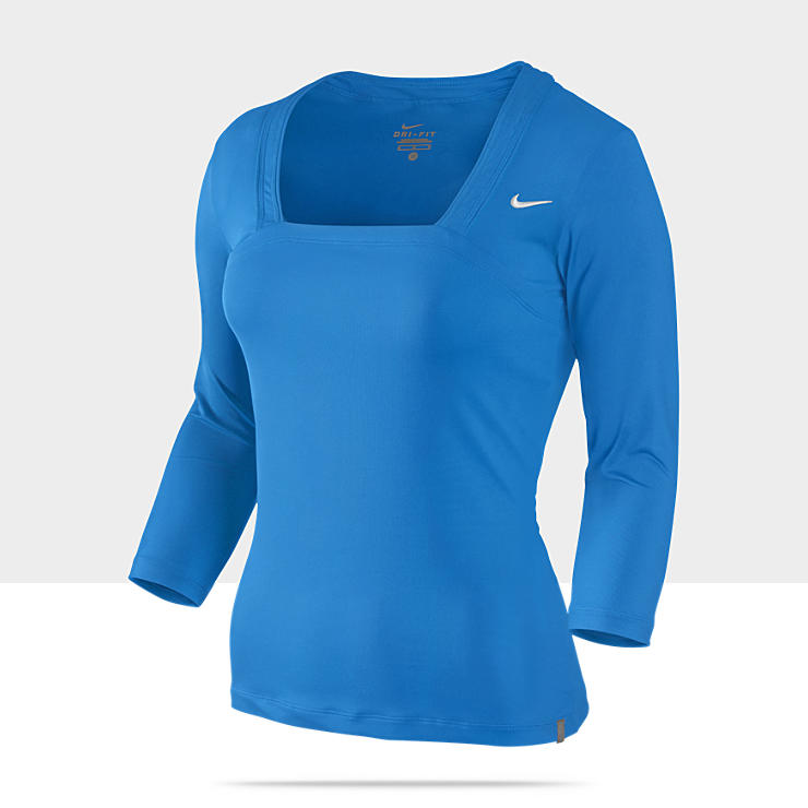 Camiseta de tenis Nike Dri FIT Smash Classic   Mujer 425937_417_A