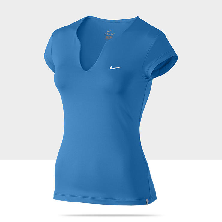 camiseta de tenis de manga corta nike pure mujer 43 00 36 49 5