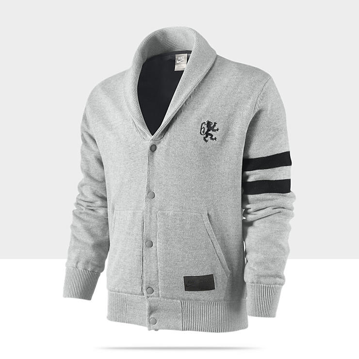  LeBron Varsity Shawl Collar Mens Cardigan