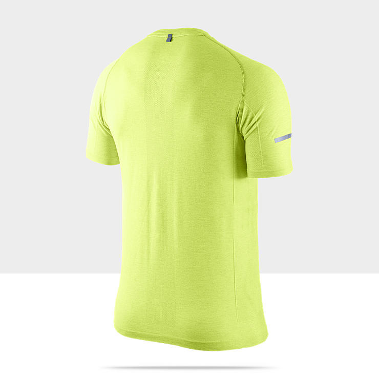  Nike Dri FIT Knit Short Sleeve Mens Running Shirt