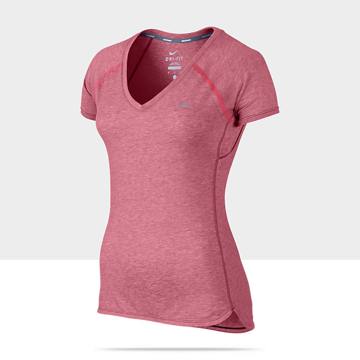 Maglia da running a maniche corte con scollo a V Nike Tailwind   Donna 