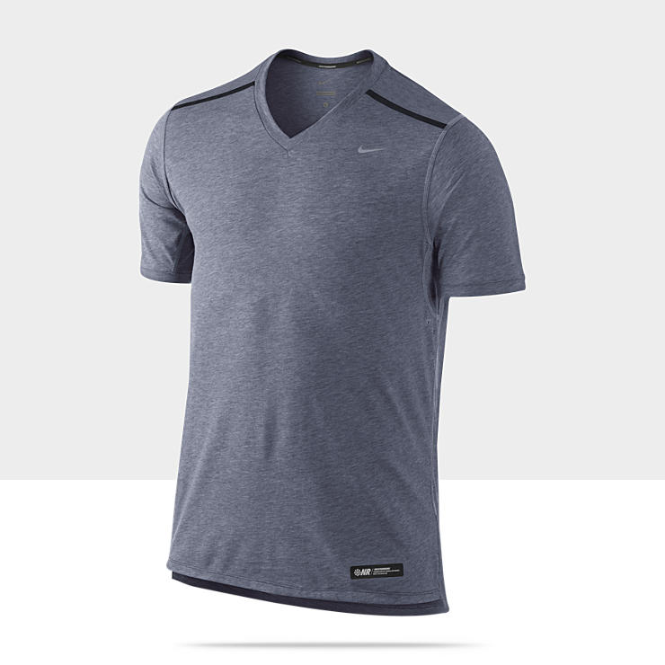 Maglia da running a maniche corte con scollo a V Nike Tailwind   Uomo 