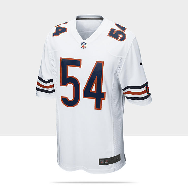    American Football Away Game Jersey  Brian Urlacher 479381_103_A