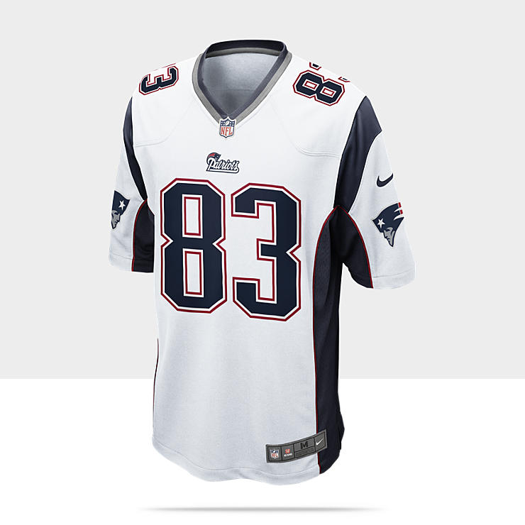    Wes Welker Mens American Football Away Game Jersey 479393_102_A