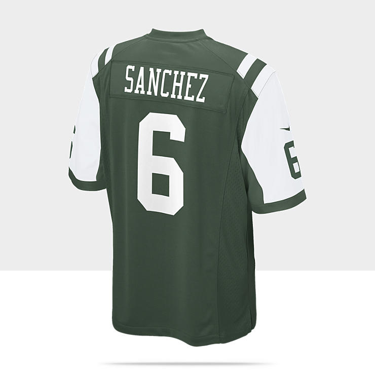   Mark Sanchez Mens American Football Home Game Jersey 468963_323_B