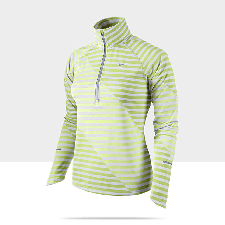 Maglia da running con zip a mezza altezza Nike Dri FIT Element 