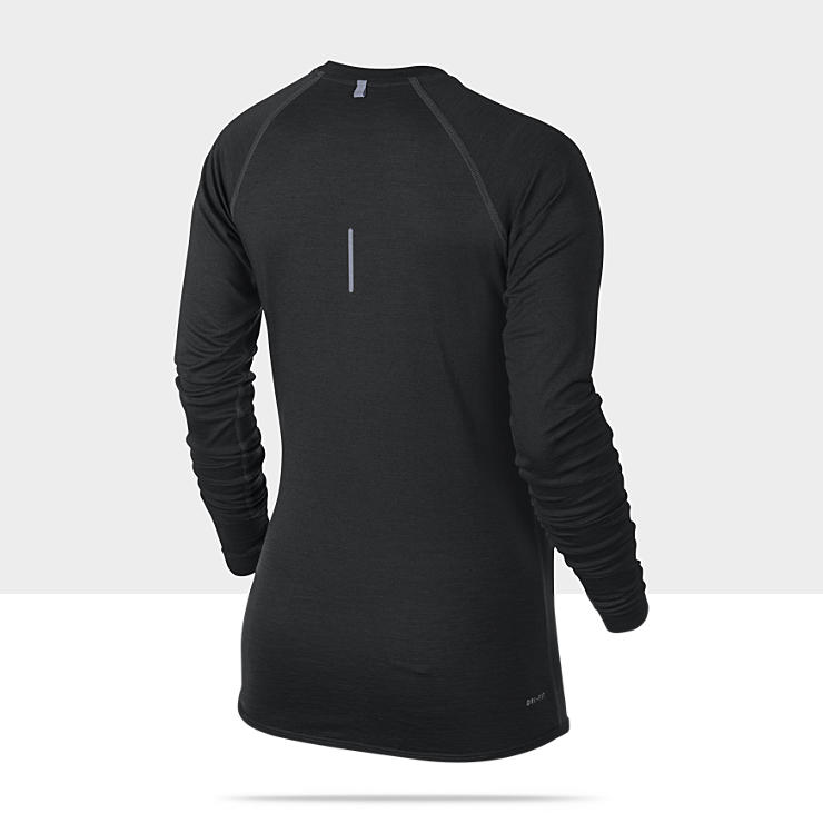  Nike Dri FIT Wool Crew Camiseta de running   Mujer