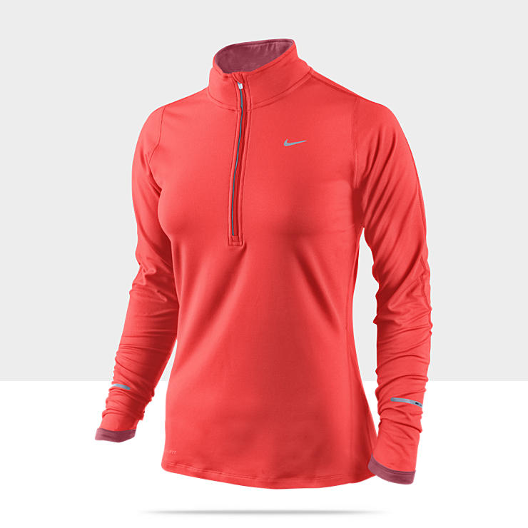 Nike Element Half Zip Womens Running Shirt 481320_627_A