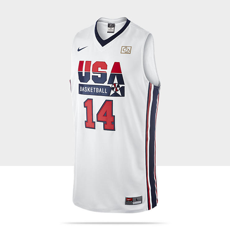    Elite Retro USA Barkley M228nner Basketballtrikot 516553_100_A