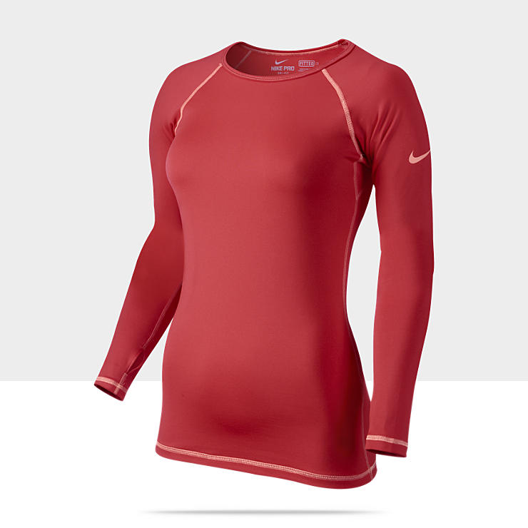 Nike Pro Hyperwarm Crew II Womens Training Shirt 485377_635_A