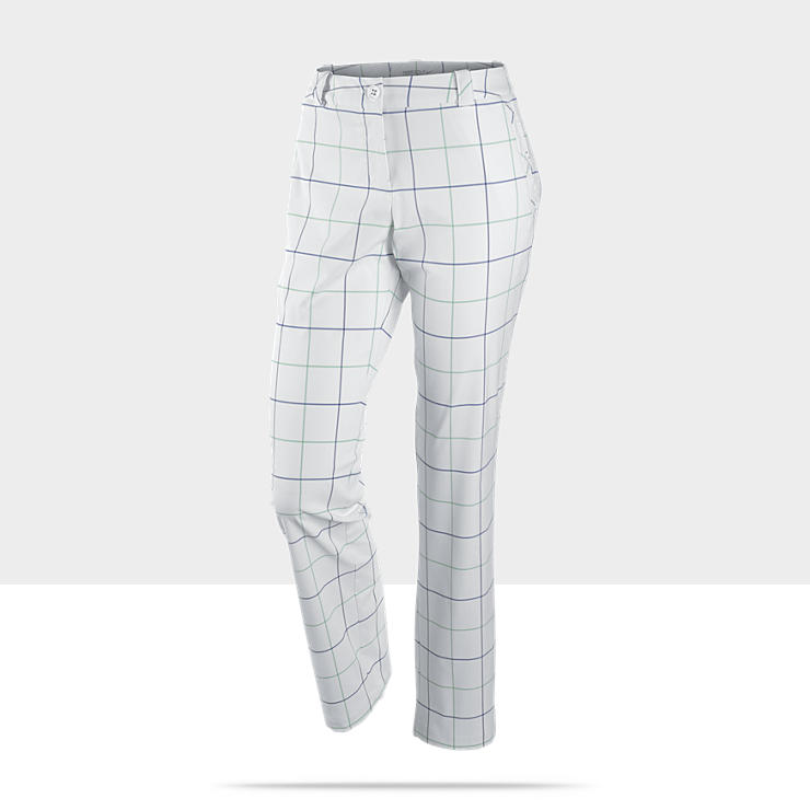 nike windowpane plaid women s golf trousers £ 65 00