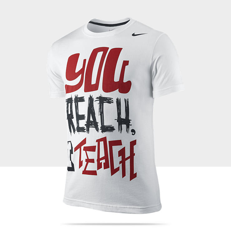 Nike You Reach I Teach Mens T Shirt 465652_100_A