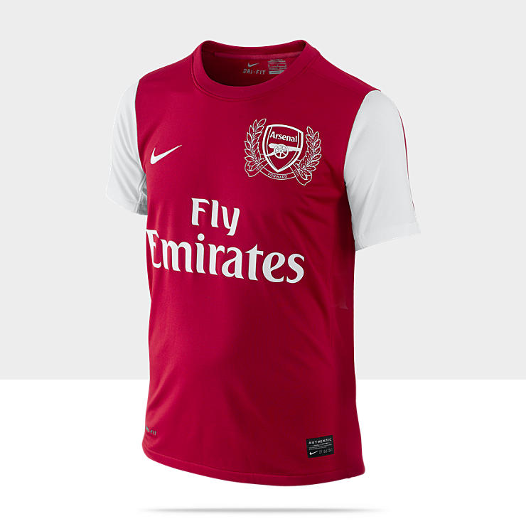   Jungen Fußballtrikot für Arsenal Football Club Heimspiele 2011/12